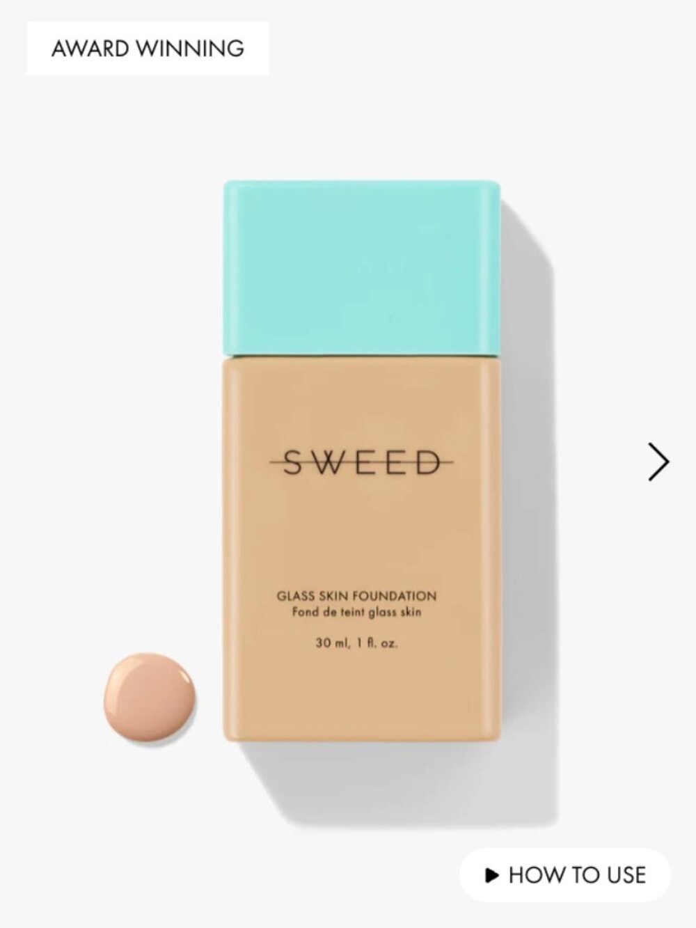SWEED Glass Skin Foundation | 06 Medium C/N | NEW MAKEUP